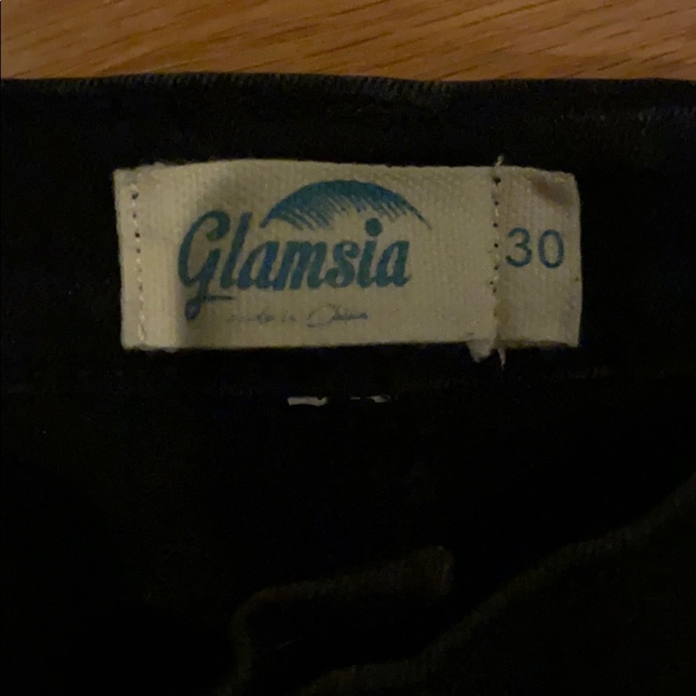 BLACK RIPPED JEANS - Picture 3 of 3